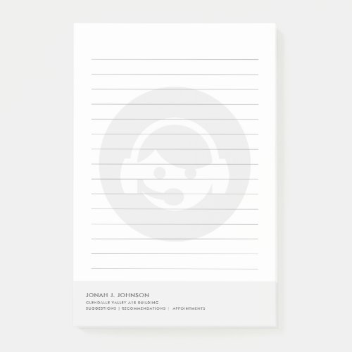 Tech + Dsipatch Call Center | Minimal Style Post-it Notes