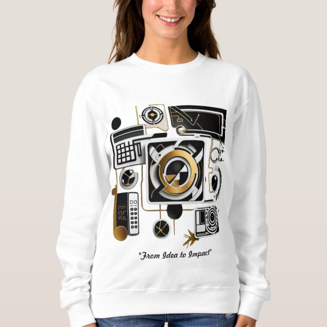 "Tech Evolution Unveiled" Sweatshirt (Front)