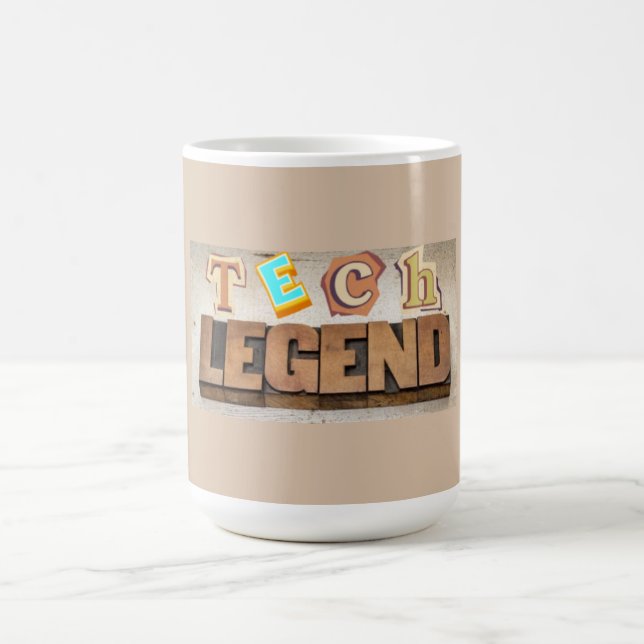 Tech Legend for Programmers & Problem Solvers Coffee Mug (Center)