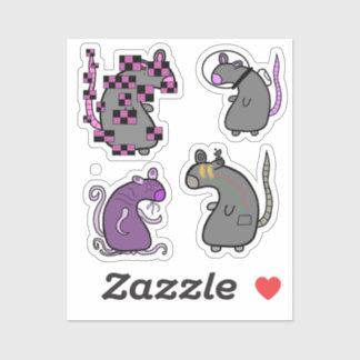 Tech Rat Stickers