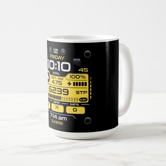Tech Startup Founder Visionary Mug (Front Right)