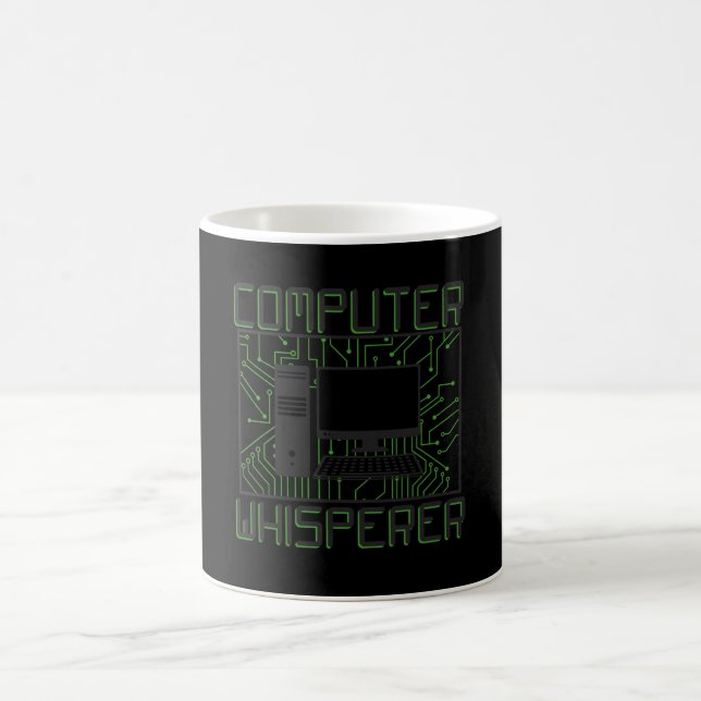 Tech Support Computer Whisperer Coffee Mug (Center)