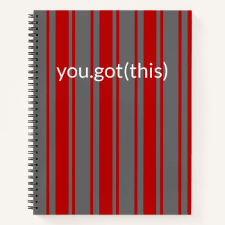 Tech Support in Scarlet & Gray Notebook