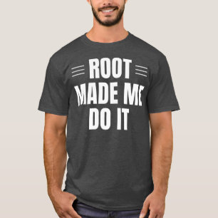 Tech Support IT Computer Nerd Funny Root Linux for T-Shirt