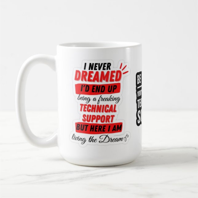 Tech support Mug (Left)