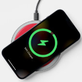 Tech Support Red Panic Button Wireless Charger (Phone)