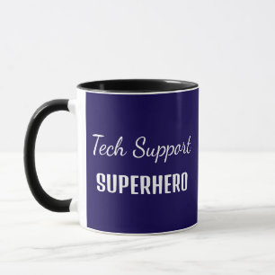 Tech Support Superhero Computer Engineer Humor Mug