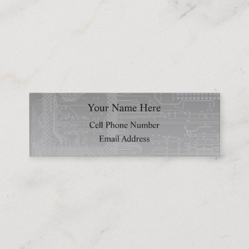 Tech Talk Profile And Business Card