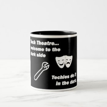 Tech Theatre Two-tone Coffee Mug by elphaba510 at Zazzle