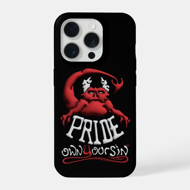 Tech Your Sin Pride iPhone Case (Back)