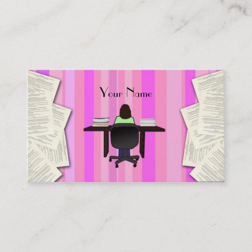 Techical Writer Business Card