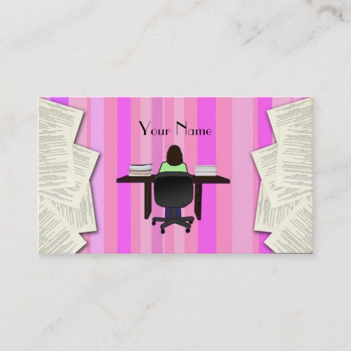 Customizable Techical Writer Business Card