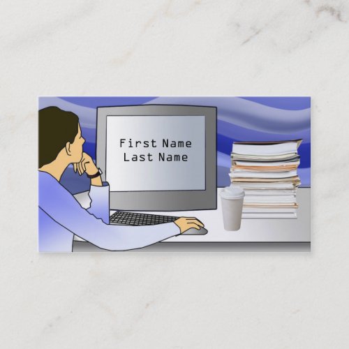 Techical Writing Business Card