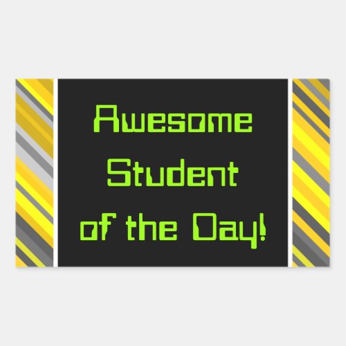 Techie Awesome Student of the Day Sticker