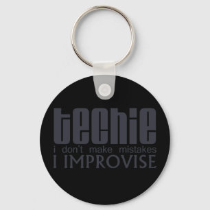Techie Improvise Keychain