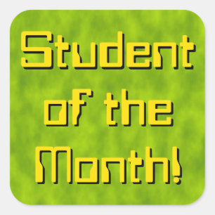 Techie "Student of the Month!" Sticker