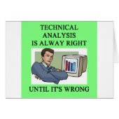 technical analysis joke (Front Horizontal)