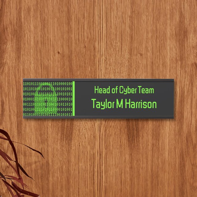 Technical & Cyber Security Lock Symbol Black  Door Sign (Creator Uploaded)