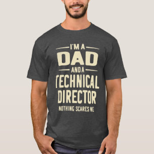 Technical Director Gift Funny Job Title Profession T-Shirt