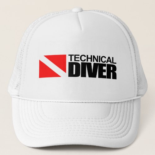 Technical Diver Trucker Hat