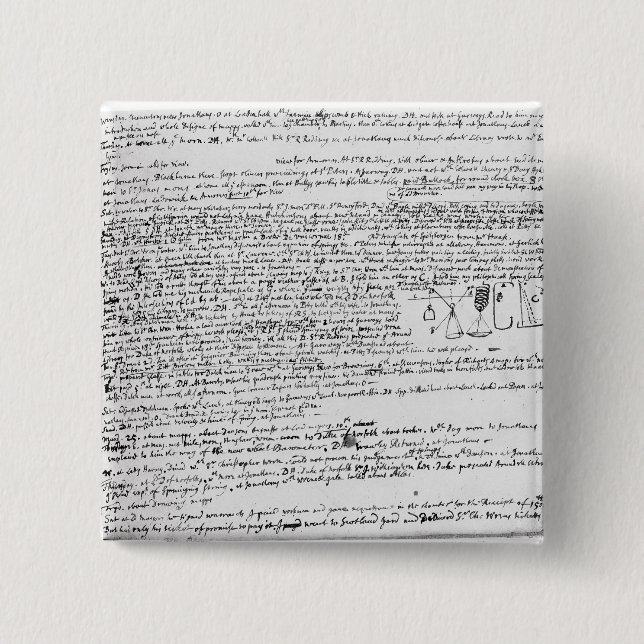 Technical drawings pinback button (Front)