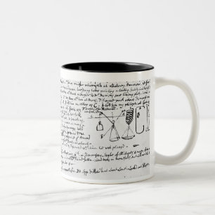 Technical drawings Two-Tone coffee mug
