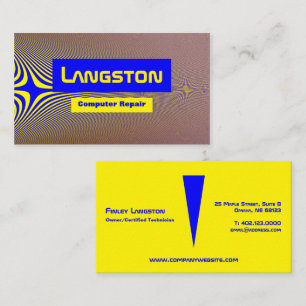 Technical & Electronics Occupation  Business Card