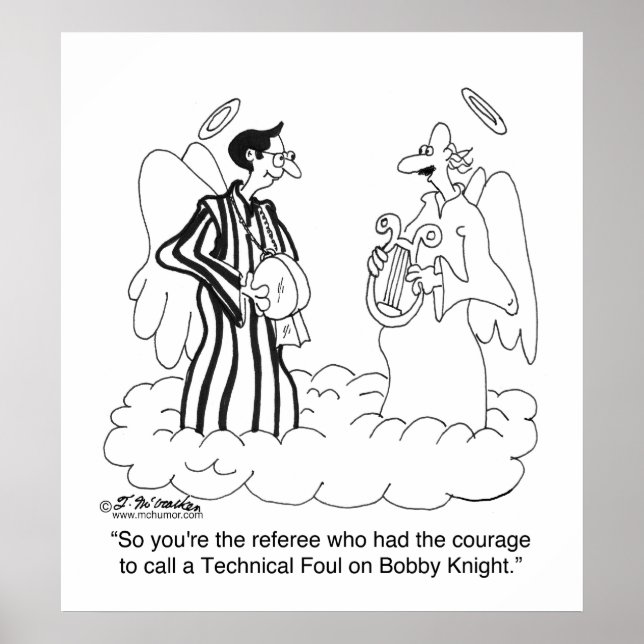Technical Foul on Bobby Knight? Poster (Front)