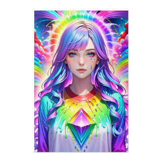 Technicolor Dreams Acrylic Print