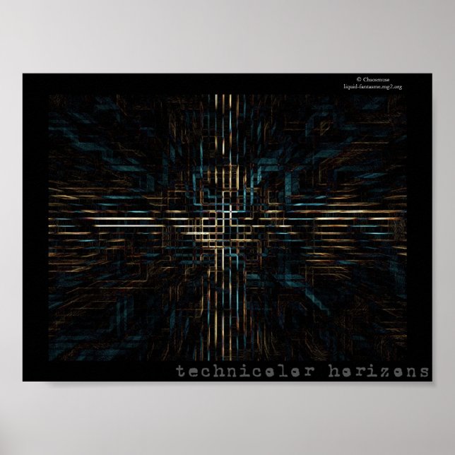 technicolor horizons poster (Front)