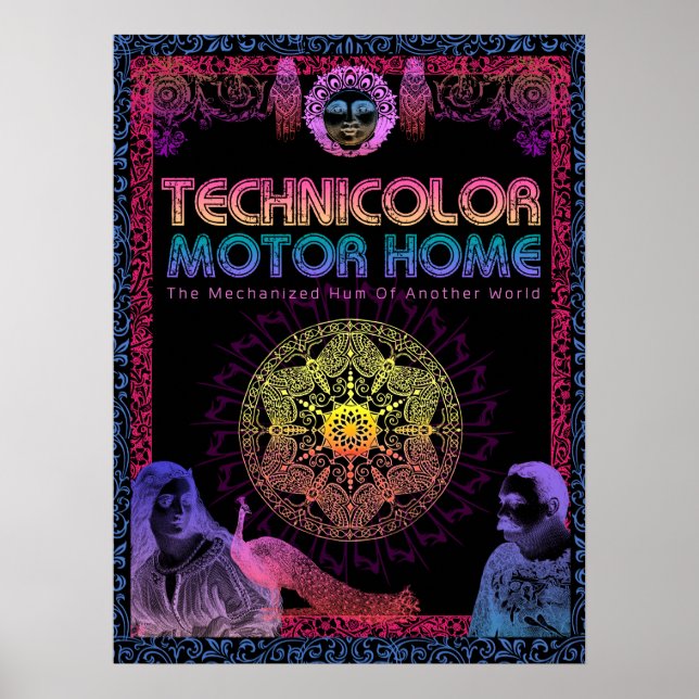 Technicolor Sally's Mandala Poster (Front)