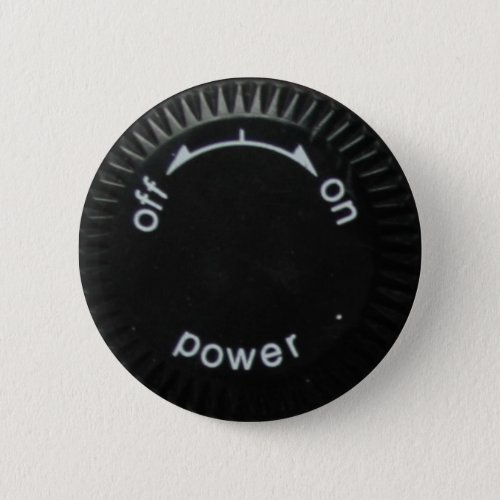 technics 1200 power pinback button