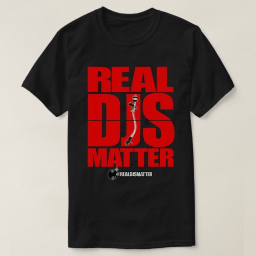 TECHNICS _ REAL DJS MATTER T_Shirt