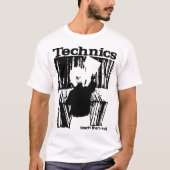 Technics Maglietta Uomo “Teach Them Well Teach” – Cotone Morbido Con Stampa Frontale