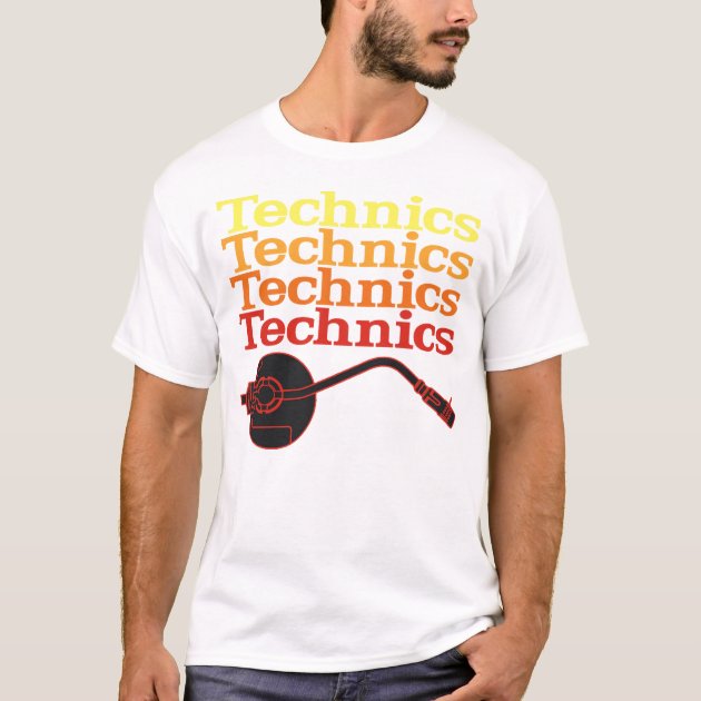 Technics Turntable T-Shirt | Zazzle