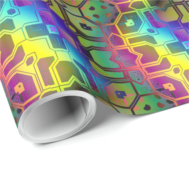 Techno 6A-6B Options Wrapping Paper (Roll Corner)