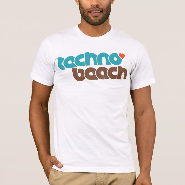 Techno Beach T-Shirt (Front)