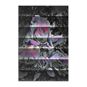 Techno Bouquet Acrylic Print