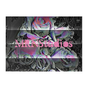 Techno Bouquet Acrylic Print