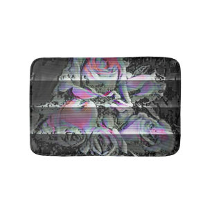 Techno Bouquet Bath Mat