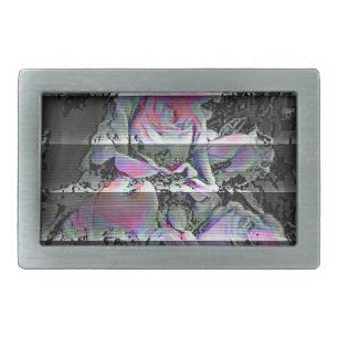 Techno Bouquet  Belt Buckle