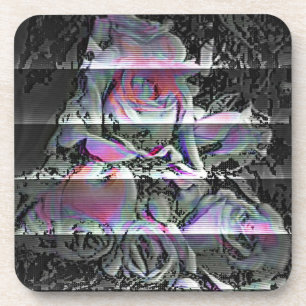 Techno Bouquet  Beverage Coaster