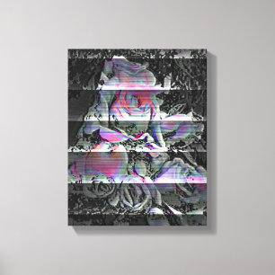 Techno Bouquet Canvas Print