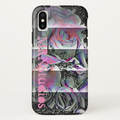 Techno Bouquet  iPhone XS Case