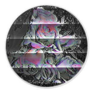 Techno Bouquet Ceramic Knob