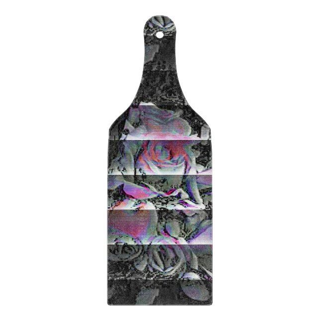 Techno Bouquet   Cutting Board (Front)