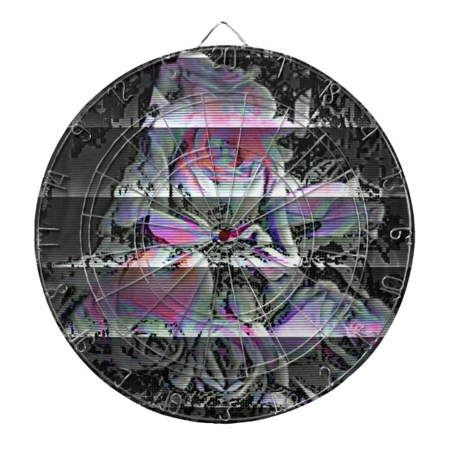 Techno Bouquet  Dart Board (Front)