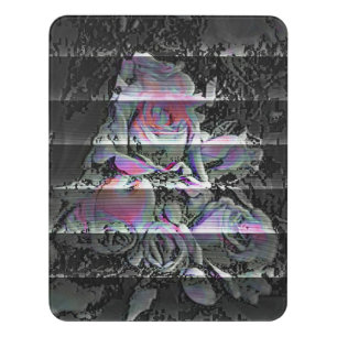 Techno Bouquet Door Sign