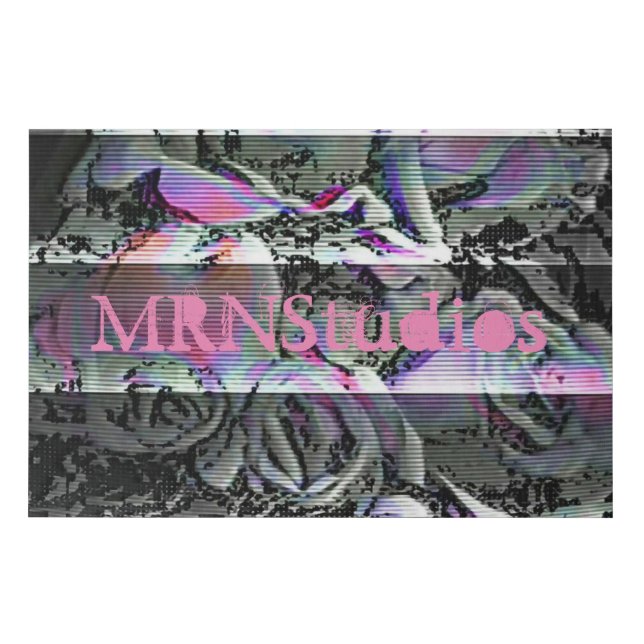 Techno Bouquet  Faux Canvas Print (Front)