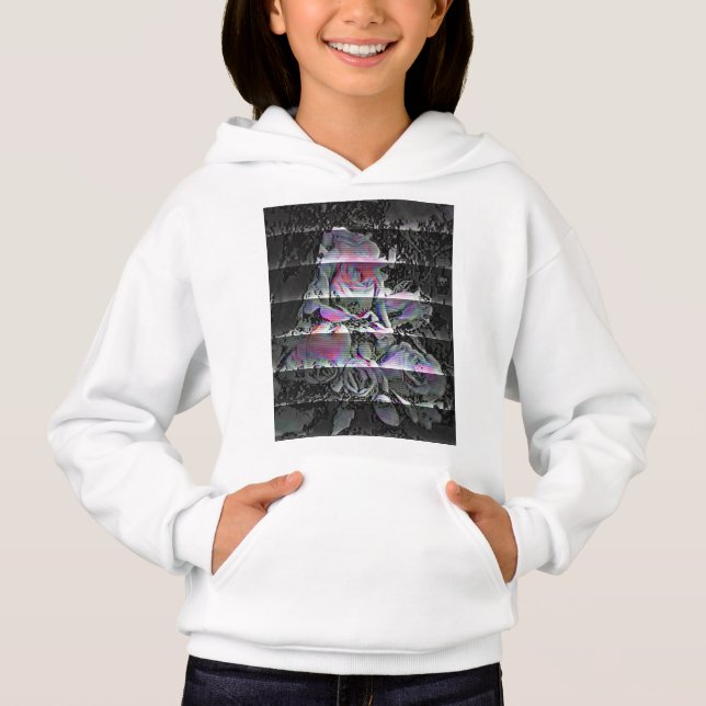 Techno Bouquet  Hoodie (Front)